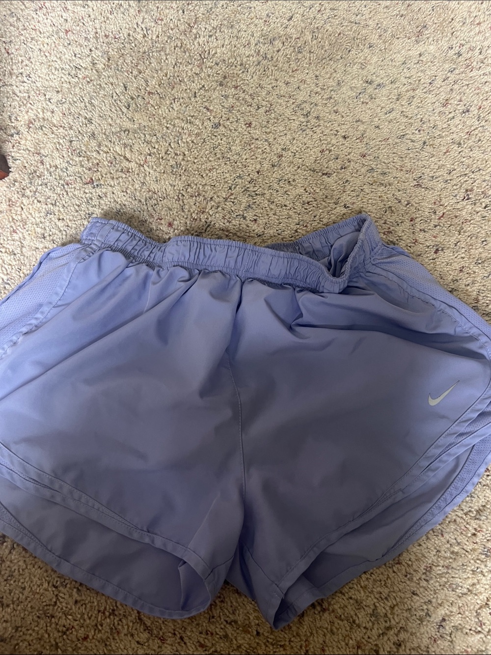 Nike Lavender Athletic Running Shorts